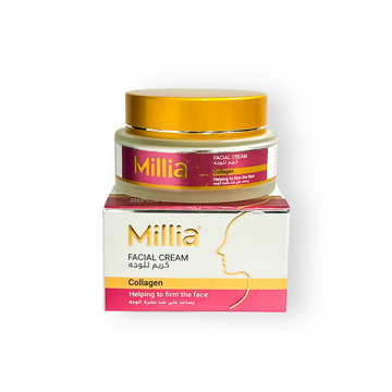 Millia Collagen  Choose Between Cream (100 ml) or Serum (40 ml) – Anti-Aging Collagen Skincare for Firm, Hydrated, and Youthful Skin